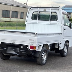 23年EBD-TT2 サンバートラック4WD 5速マニュアル◎ エアコンパワステ付き車検9年10月 走行距離117000キロ ■■ タイベル交換の画像