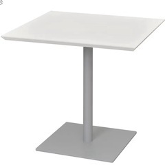 会議テーブル リフレッシュテーブル テーブル机 80cm 正方形 オフィス 家具 センターテーブルの画像