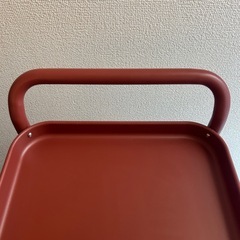 【無印良品】スチールパイプワゴンラックの画像