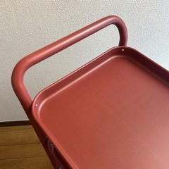 【無印良品】スチールパイプワゴンラックの画像