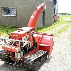 除雪機★動作OK 三菱 大型 MSR1100H ガソリン 15馬力 動画有★交換 下取り上取り可の画像