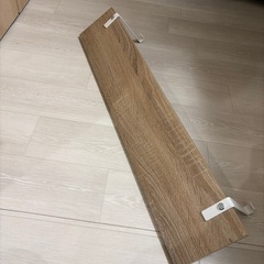 突っ張りパーテーション用　追加たな棚の画像