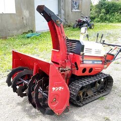 除雪機★ヤンマー YSR100DX 動画有 10馬力 ガソリン セル HST★交換 下取り上取り可の画像