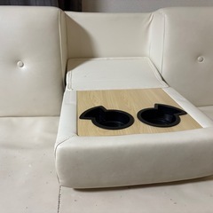 ソファ　ソファベッド　　収納つきの画像