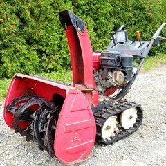 除雪機★ホンダ HS870 HST セル付８馬力 動画有 ★交換 下取り上取り可の画像