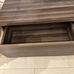 【10/30まで】木目調テレビ台の画像