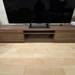 【10/30まで】木目調テレビ台の画像