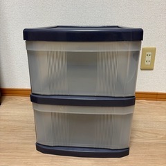 2段収納ケースの画像