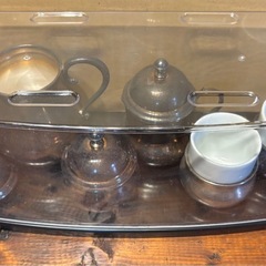 アンティーク エスプレッソカップセットの画像