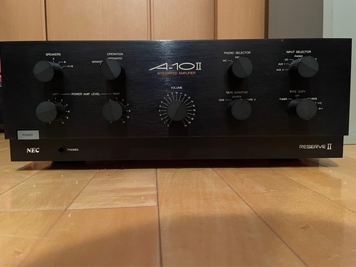 最大値下げ中　NEC A-10 II プリメインアンプ