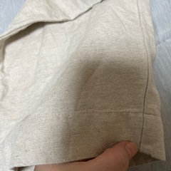 生成り　白　ズボン　パンツ　Lの画像