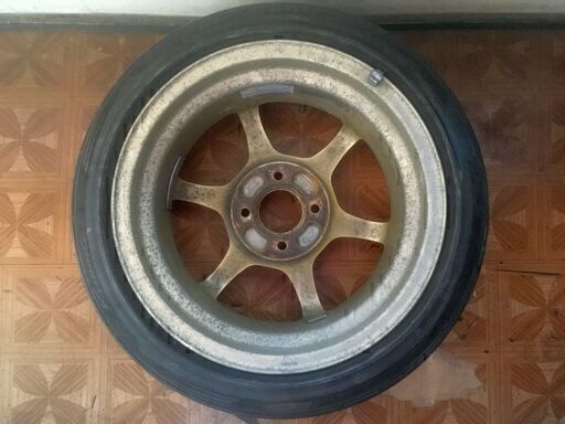 SSR タイプC 14×6.0J +38 PCD100 155/55R14　超軽量ホイール　１本　ジャンク