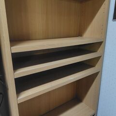 【中古】☆棚☆ナチュラル☆6段☆可動棚の画像