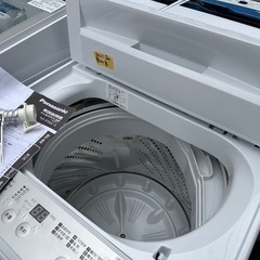 🟧洗濯機番号64 Panasonic 2020年製 6kg 大阪府内全域配達無料 設置動作確認込み 保管場所での引取は値引きしますの画像