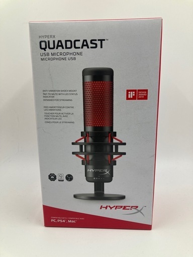 HyperX QuadCast USB コンデンサーマイク