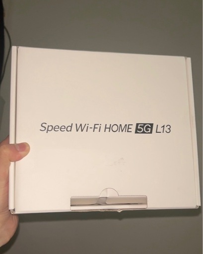 ホームルーター　Speed Wi-Fi  5G L13