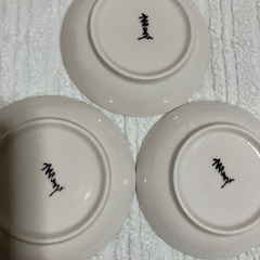 カラフルな小皿　3個セットの画像
