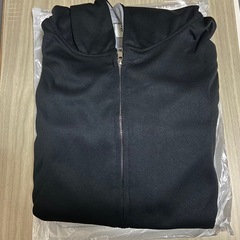 新品‼️L パーカー メンズ 秋服 アウター フード付き ファスナー 無地の画像