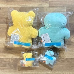 mojojojo BIGぬいぐるみ4 マスコットぬいぐるみ4 モジョジョジョ 4個セットの画像