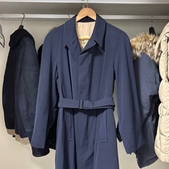 40s AQUA ROCKネイビーコートの画像