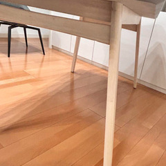 【美品】東京インテリア ダイニングテーブル1350×800×720の画像