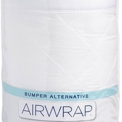 エアーラップ/AIRWRAP/ホワイト/ベビーベッドガード/4枚セットの画像