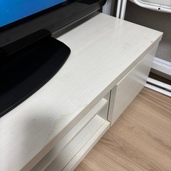 ホワイト　テレビ台の画像