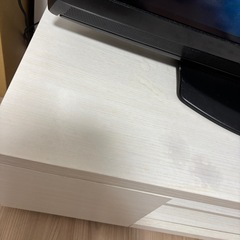 ホワイト　テレビ台の画像