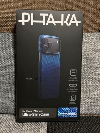 PITAKA iPhone 17 Pro Max ウルトラスリムケース 山
