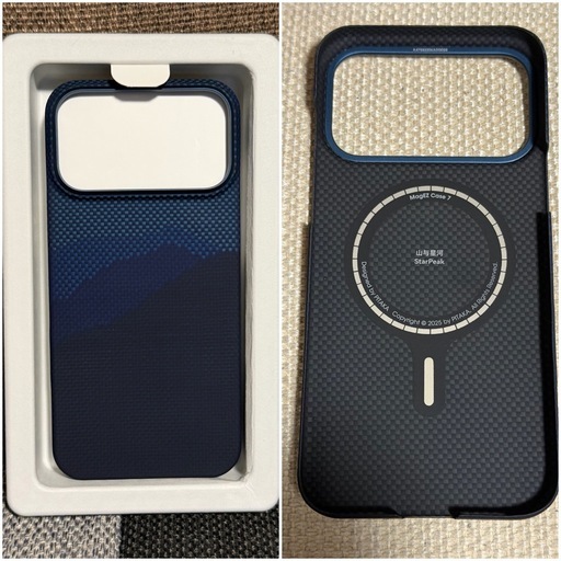 PITAKA iPhone 17 Pro Max ウルトラスリムケース 山