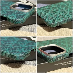 PITAKA9周年DarkGreen iPhone15 Pro Max グリーンの画像