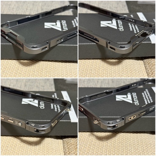 alumania アルマニア iPhone15 Pro MAX バンパー