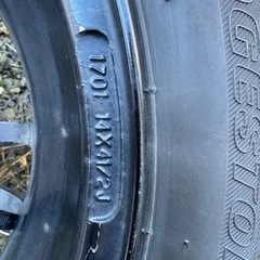 155/65R14.スタッドレスタイヤセの画像