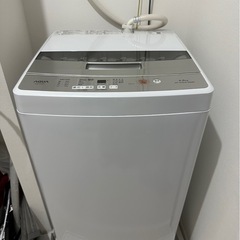 AQUA 洗濯機 2000円の画像