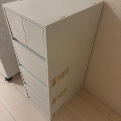 無印良品 引き出し 収納 カラーボックスA4サイズ 4つセットの画像