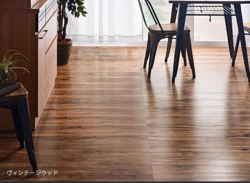 ［定価¥26,800-］新品未使用［タンスのゲン］フローリングタイル6畳 48枚 床暖房対応