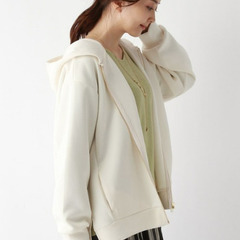 GLOBAL WORK ライトクッションZIPパーカーの画像