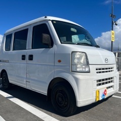 🉐￥12万　🐯　4WDパート❄️極冷クーラAT PW スクラム　エブリー　4ナンバ経済的の画像