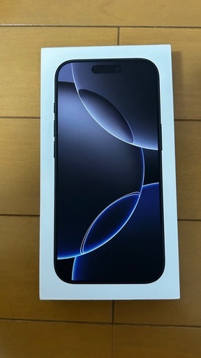 iPhone 16
pro 256GB ブラック チタニウム
