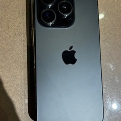iPhone 16
pro 256GB ブラック チタニウム の画像