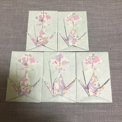 ④ハンドメイドポチ袋の画像