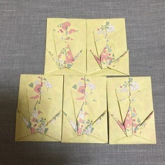 ④ハンドメイドポチ袋の画像