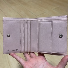 & chouette 二つ折り財布 ピンク　新品未使用の画像