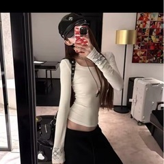 クロムハーツ ロングスリーブTシャツ　ホワイト の画像