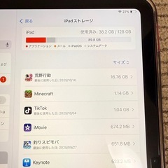 iPad(A16)ピンクの画像