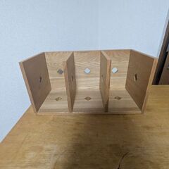 10/28引き取り限定●木製デスク3点セット　十分使えます！の画像