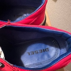 DIESEL厚底スニーカー24.5くらいの画像