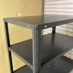 スチールラック　スチール棚　ダークグレー　(ガレージ・倉庫専用)の画像