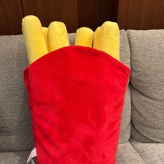 エブリディ限定とれトレポテトLサイズ フライドポテト 6本とれトレぬいぐるみ ブルーの画像