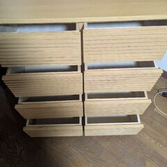 10/28引き取り限定●木製チェスト　十分使えます！の画像